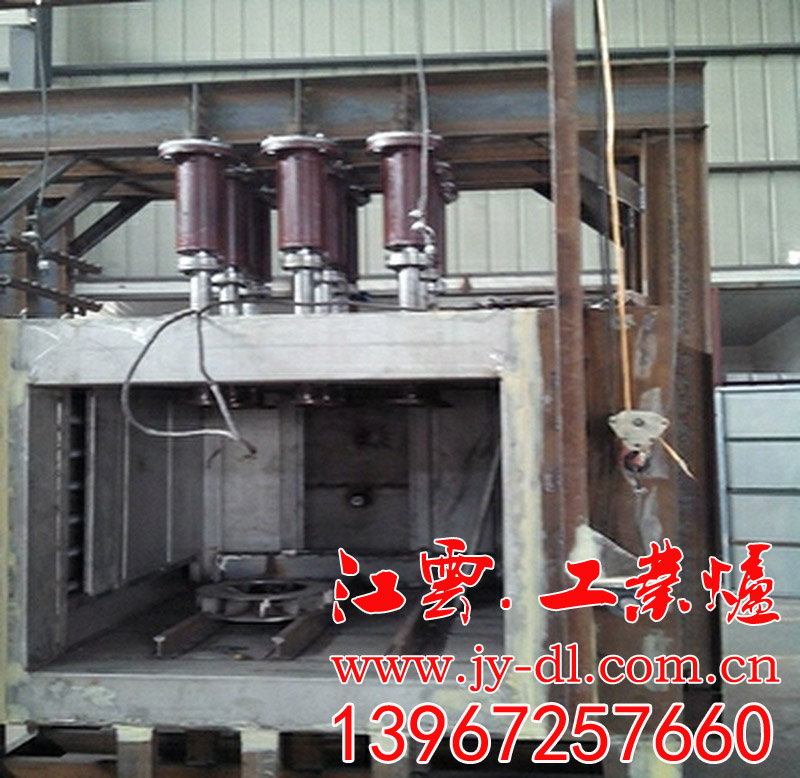 Sheet pressure tempering furnace