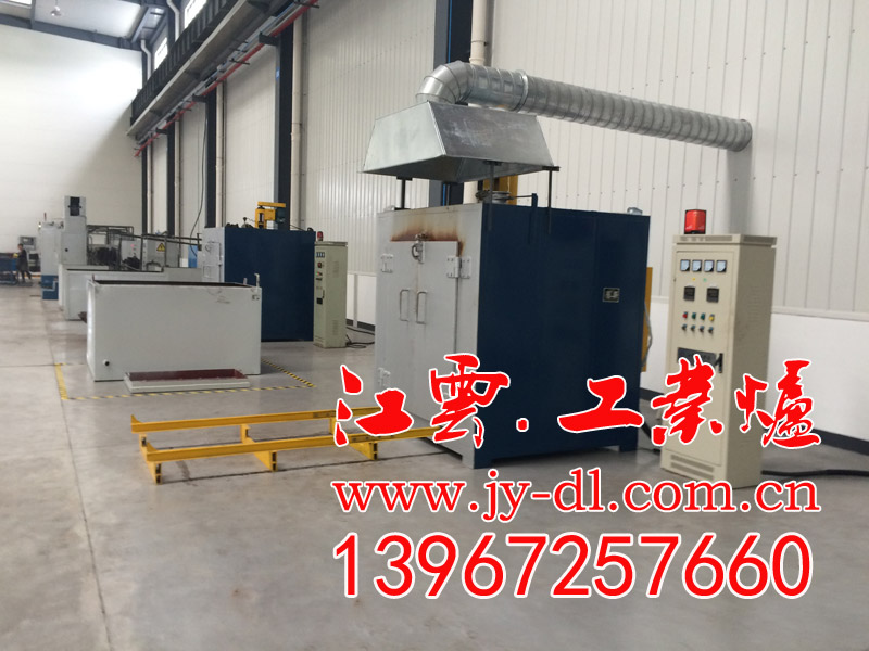 Trolley type oven